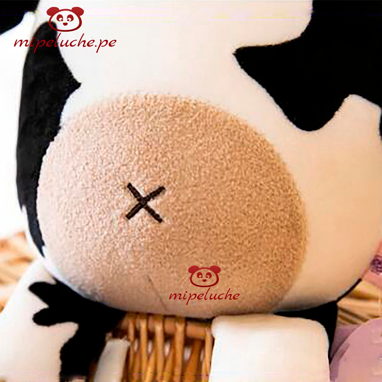 vaca vaquita lechera lola peluche almohada dormir lima peru perú envio delivery tienda de regalos envios felpa cojin dia de la madre niños bebes baby shower san valentin enamorados cumpleaños