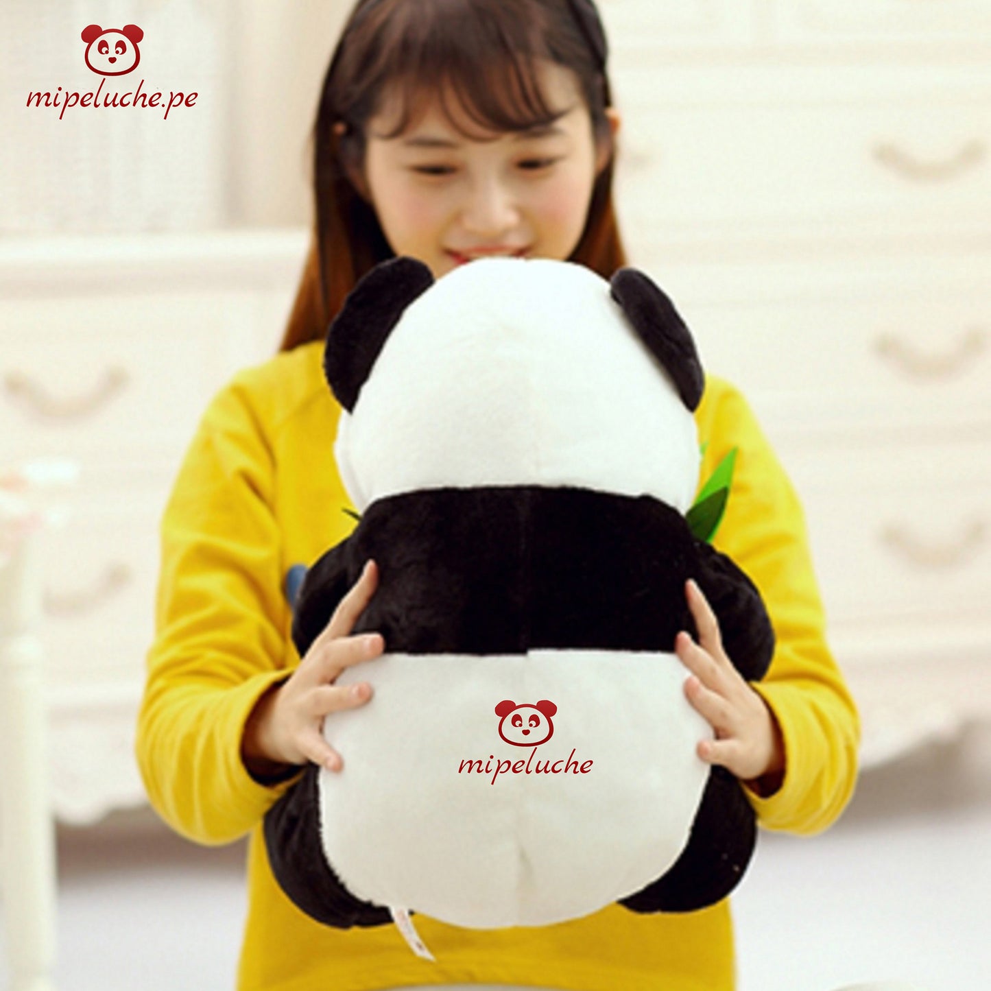 oso osito peluche panda con cria lima perú peru barato regalo original tierno tienda de regalos niños san valentin enamorados dia de la madre navidad cumpleaños