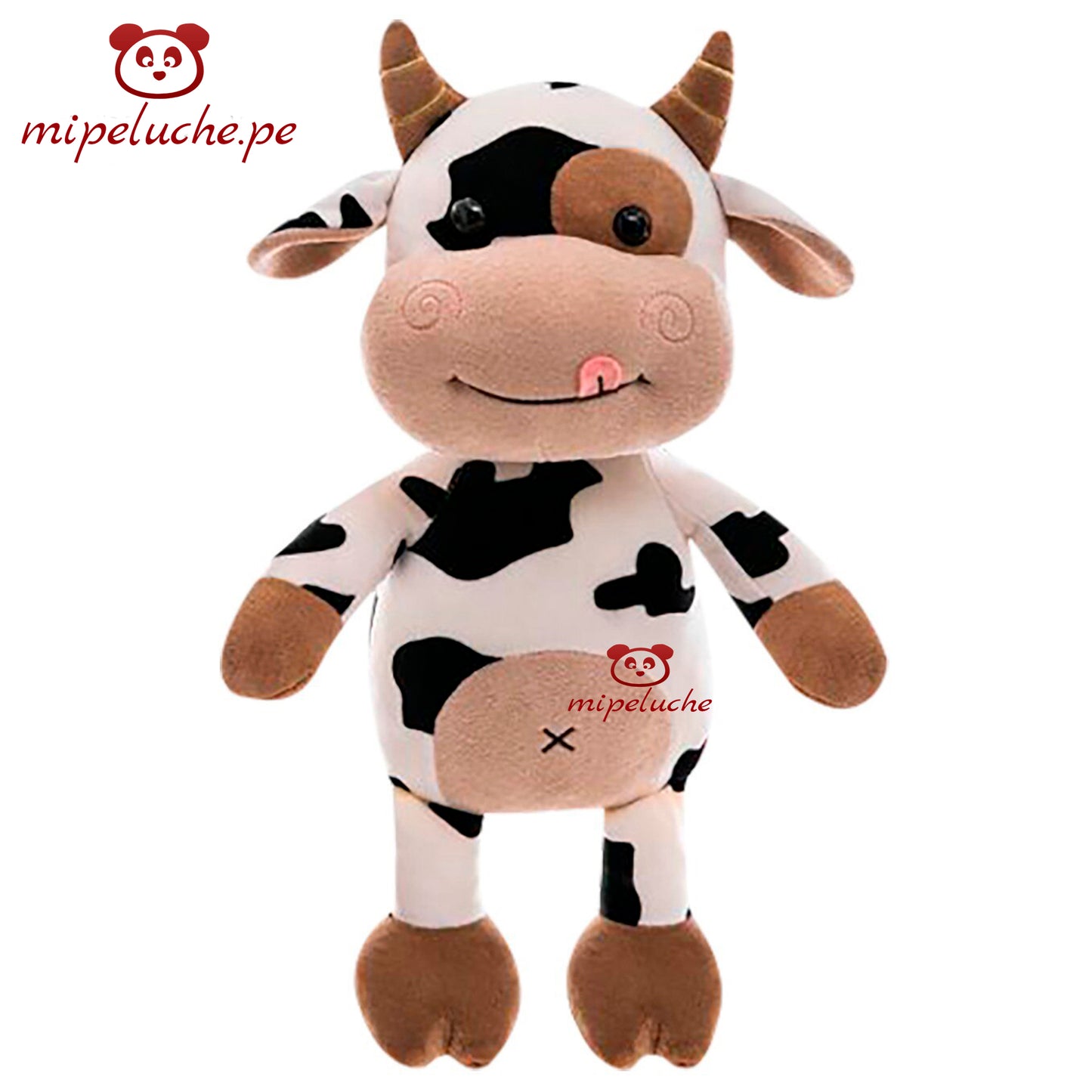 vaca vaquita lechera lola peluche almohada dormir lima peru perú envio delivery tienda de regalos envios felpa cojin dia de la madre niños bebes baby shower san valentin enamorados cumpleaños