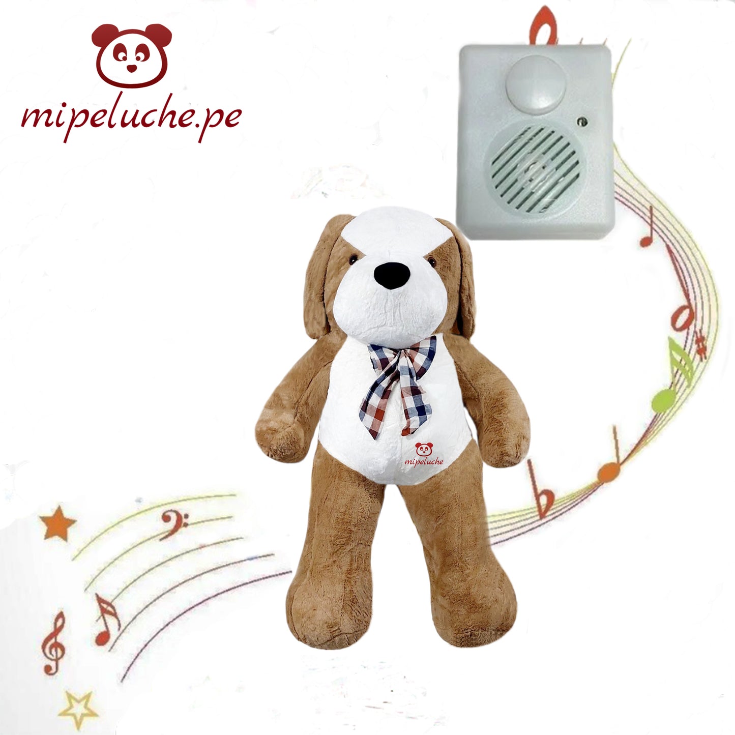 perrito cachorro perro cachorrito peluche grande gigante lima perú personalizado peru barato tienda de regalo envio gratis delivery amor san valentin enamorados dia de la madre dia del niño cumpleaños