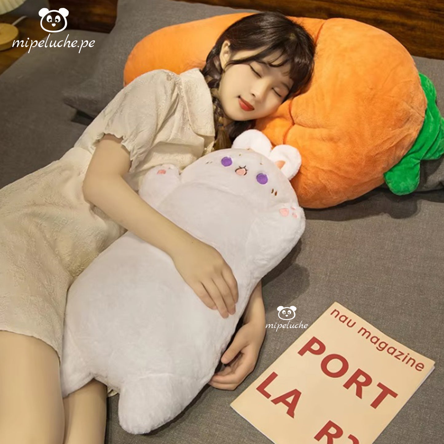 conejo disfraz zanahoria peluche felpa juguete coneja conejito lima peru perú barato envío a domicilio juguete tienda de regalos niños san valentin dia de la madre enamorados cumpleaños