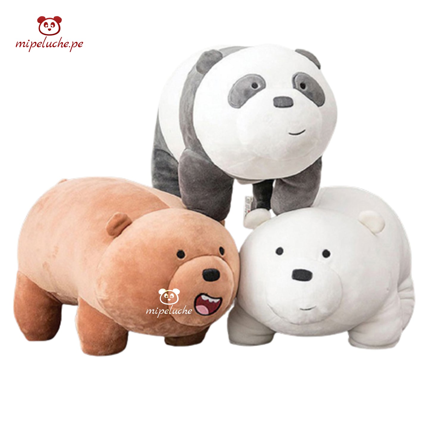 Osos Escandalosos Peluches Pardo Polar Panda We Bare Bears