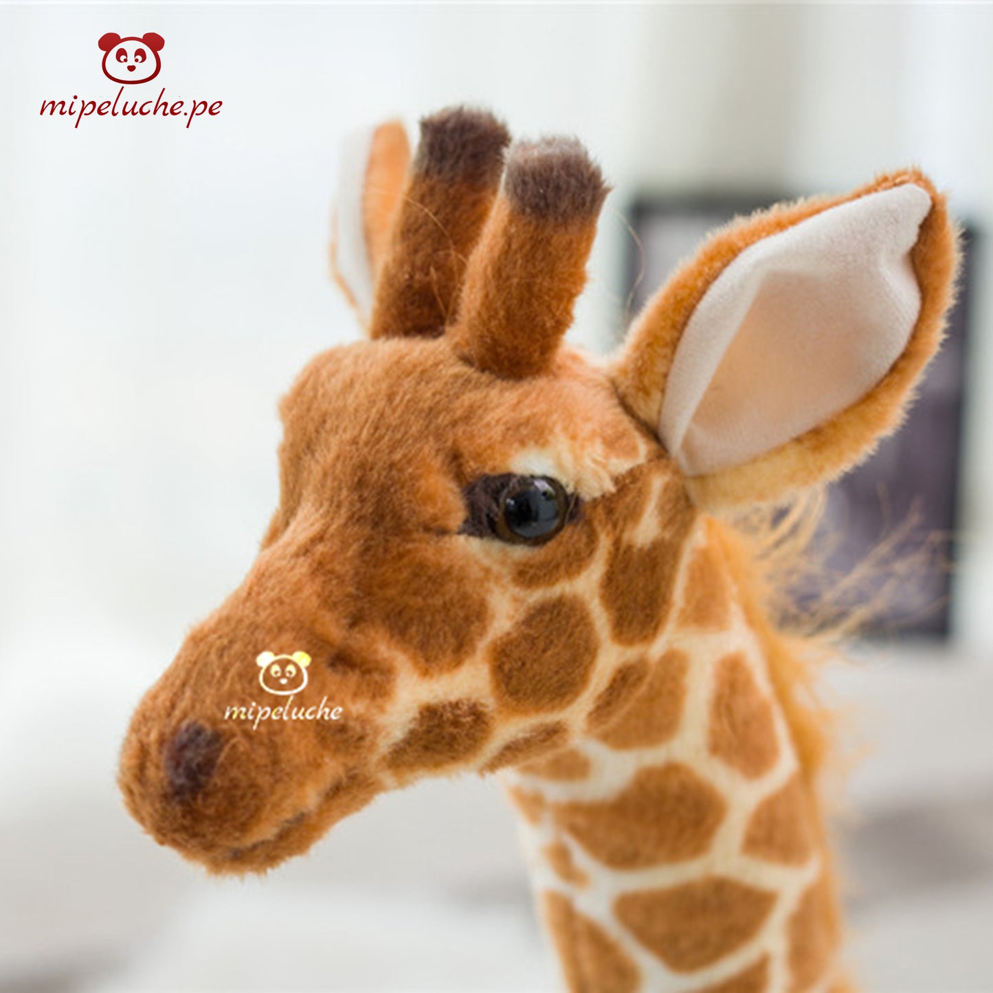 jirafa grande gigante felpa peluche animal selva envio lima peru perú delivery tienda de regalo rapido peluche juguete dia del niño cumpleaños dibujos navidad adorno novia enamorada
