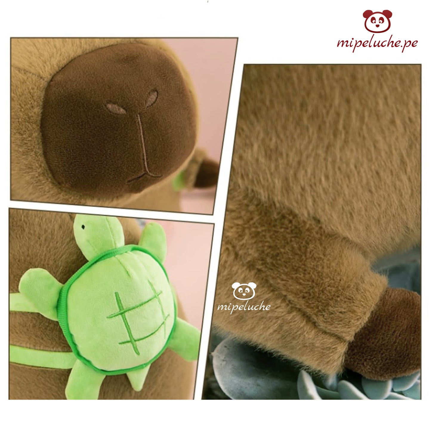 capibara gigante grande capybara ronsoco carpincho roedor peluche felpa regalo lima peru perú tienda de regalo envios delivery tigre leopardo lima peru perú barato envío a domicilio juguete tienda de regalos niños dia de la madre san valentin enamorados cumpleaños