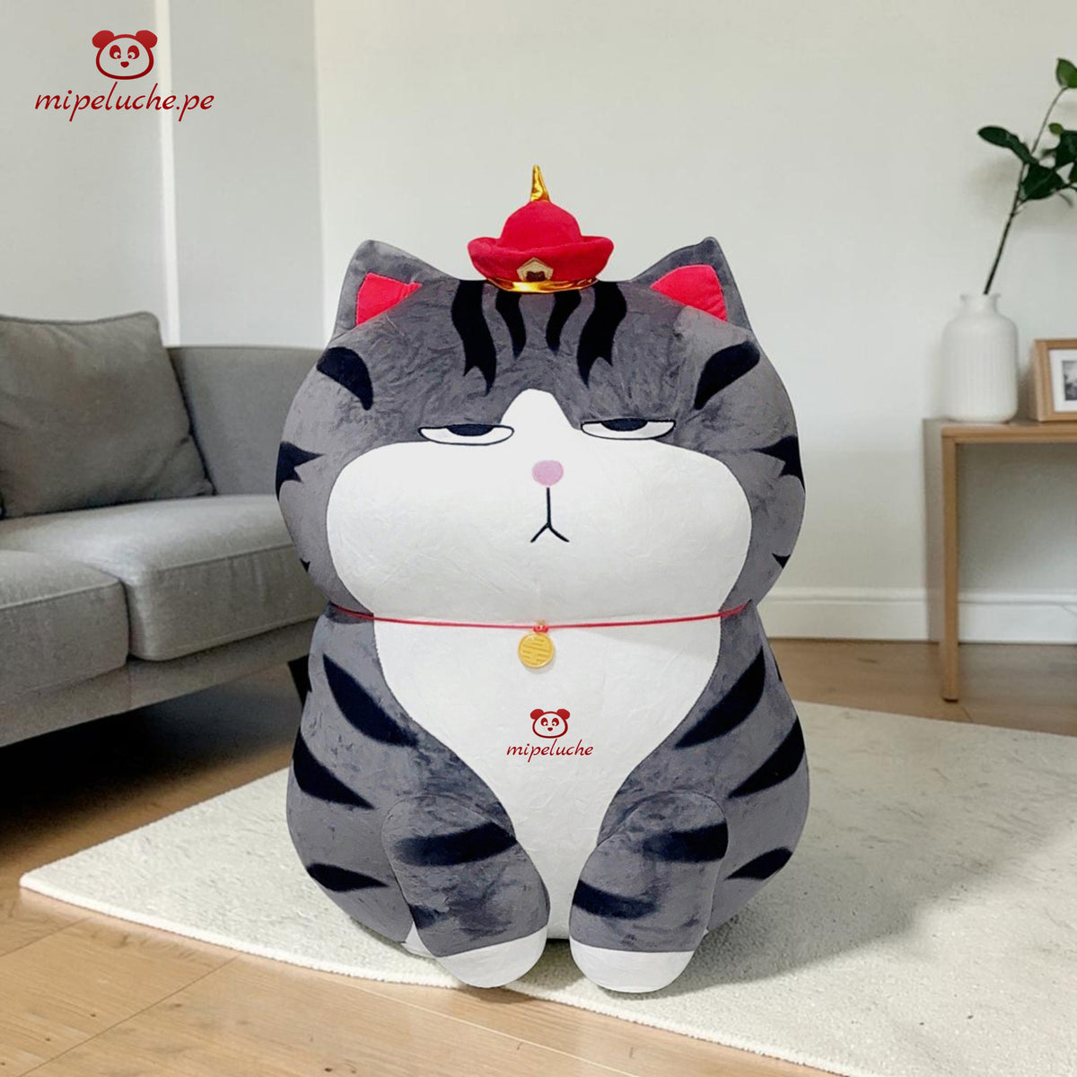 gata emperador grande gigante kawai chino gato gatito gatita peluche felpa tienda de regalo original lima peru perú envios delivery enamorados san valentin dia de la madre niños cumpleaños