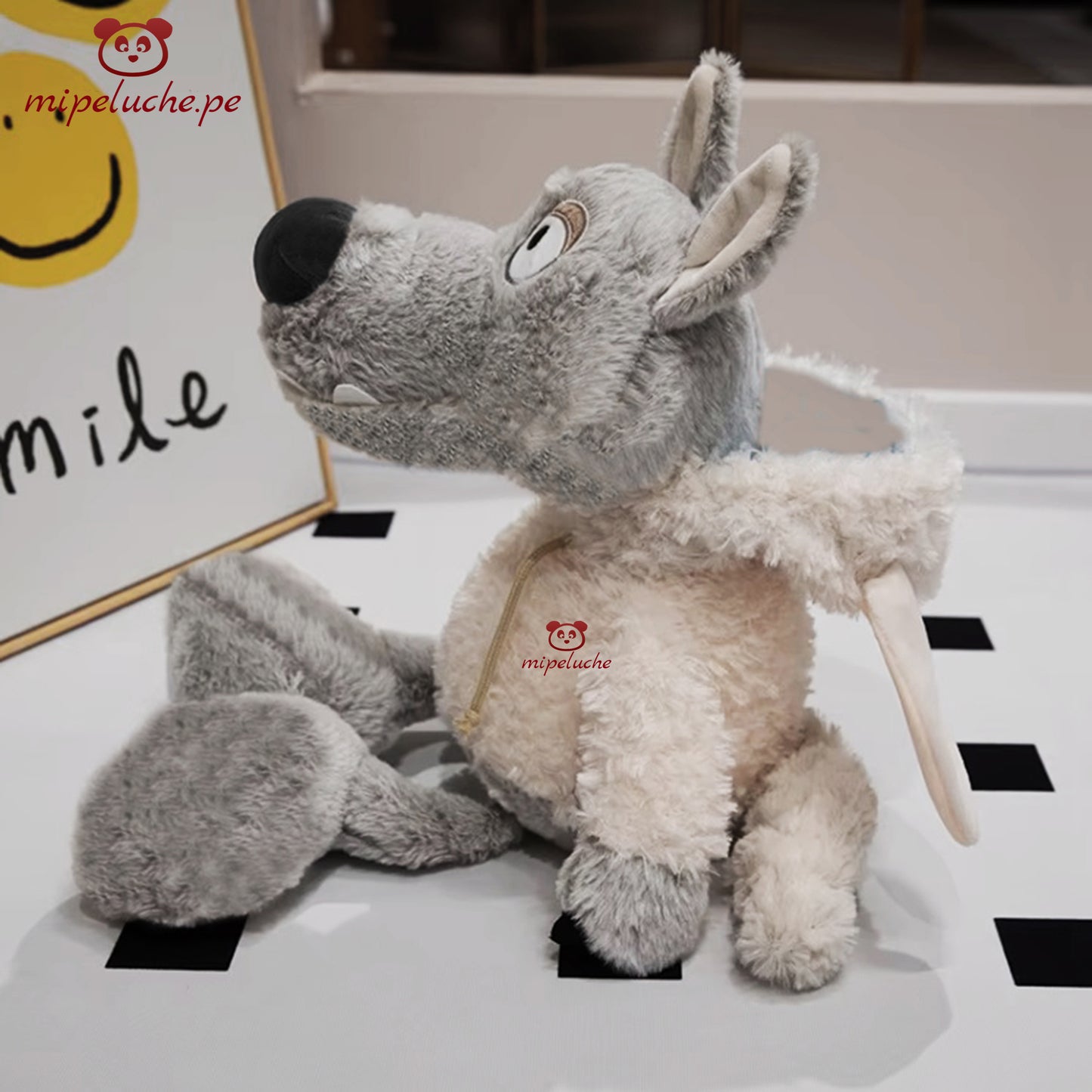 lobo peluche lobito disfrazado de oveja con capucha lima perú peru barato tienda de regalo original delivery niños san valentin enamorados dia de la madre dia del niño navidad