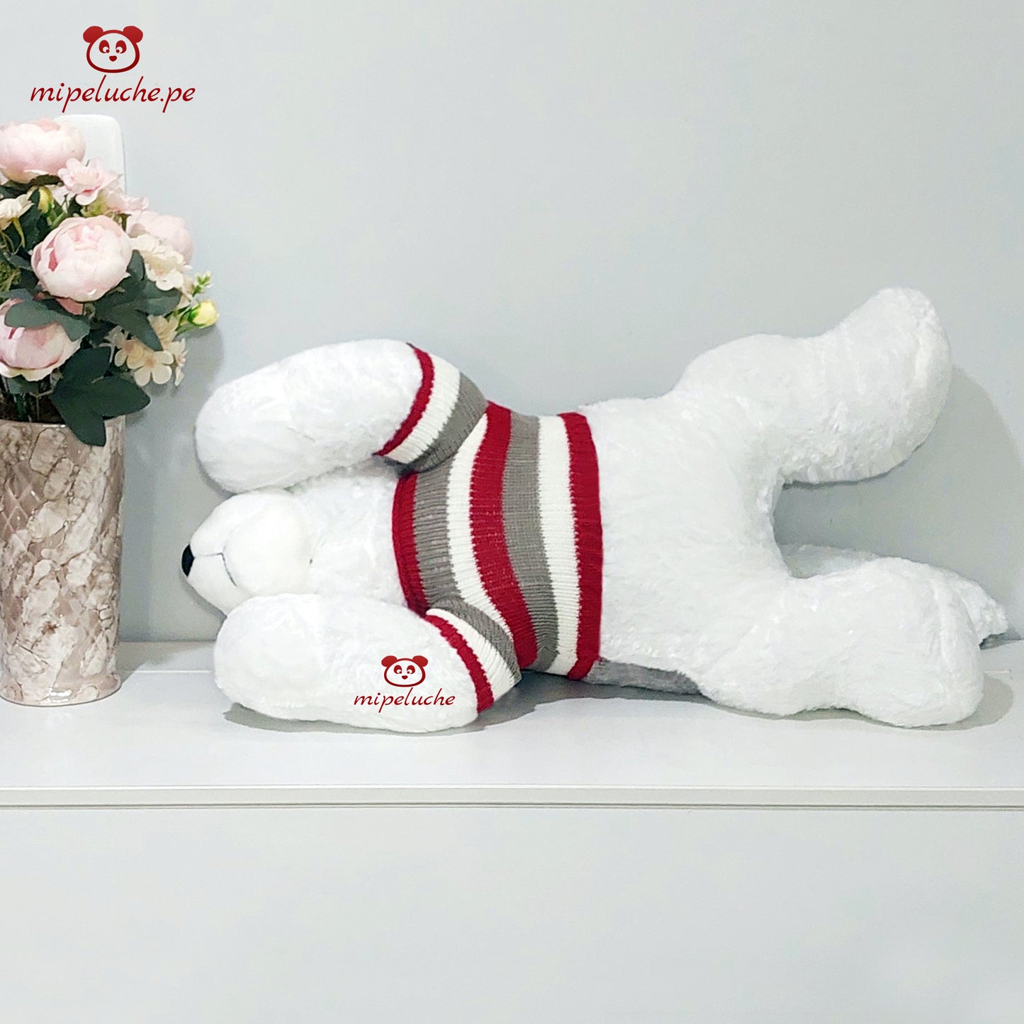 perrito perro peluche gigante grande almohada cojin cachorro cachorrito husky siberiano felpa tienda de regalo original lima peru perú envios delivery enamorados san valentin cumpleaños dia de la madre