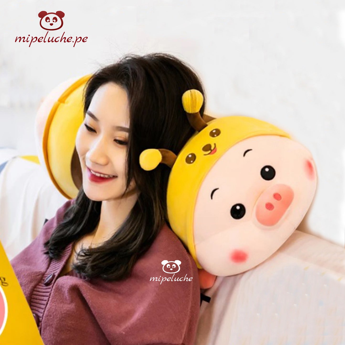 cerdito chanchito chancho cerdo abeja peluche felpa lima peru perú barato envio tienda de regalo delivery felpa enamorados dia de san valentin dia de la madre cumpleaños niños