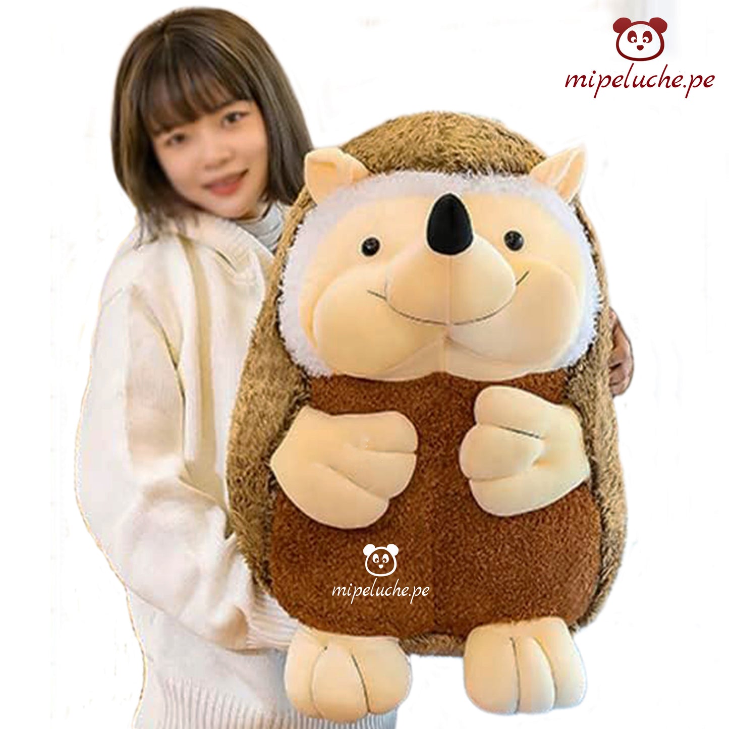 peluche grande gigante regalo erizo puerco espin tienda lima peru perú barato envio delivery tienda de regalos felpa enamorados san valentin dia de la madre cumpleaños bebes