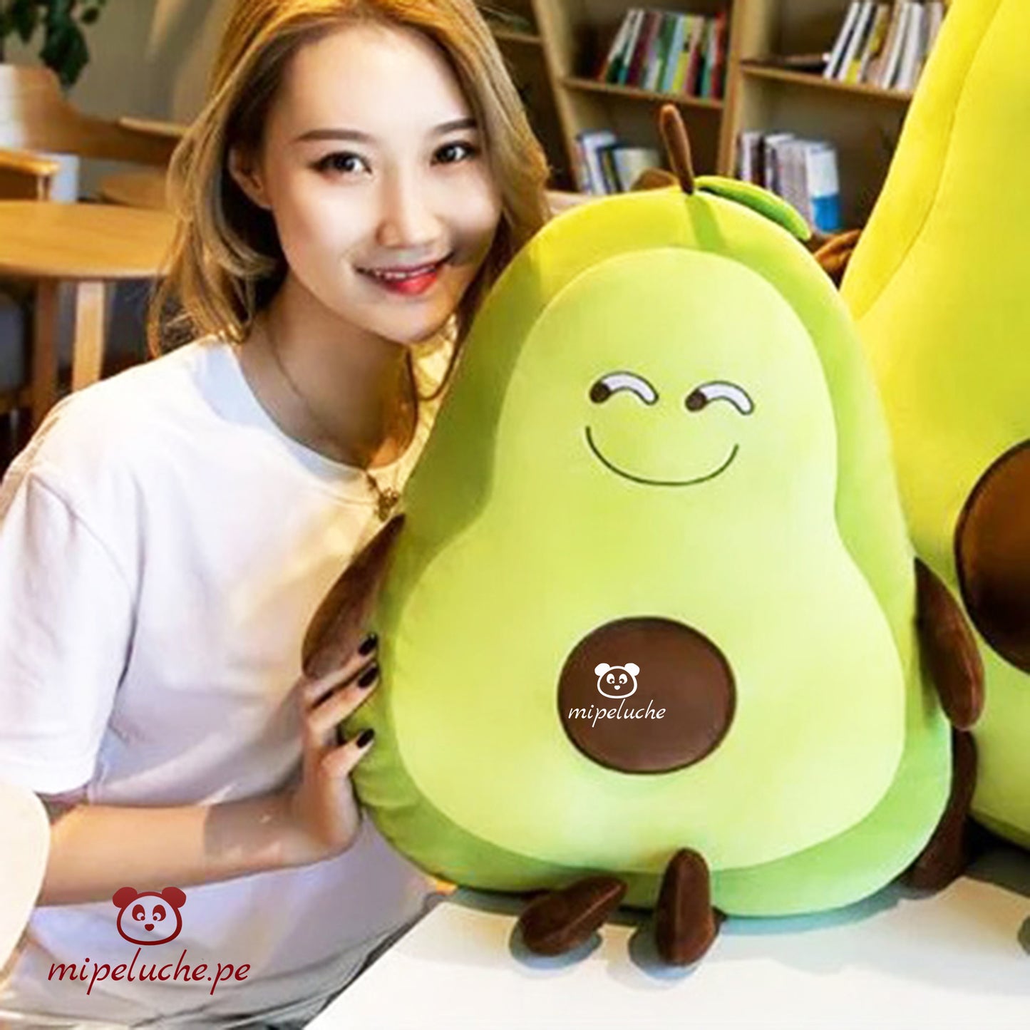 almohada kawaii palta aguacate fruta cojin regalo juguete kawai chino felpa tienda de regalo original lima peru perú envios delivery enamorados san valentin dia de la madre niños cumpleaños