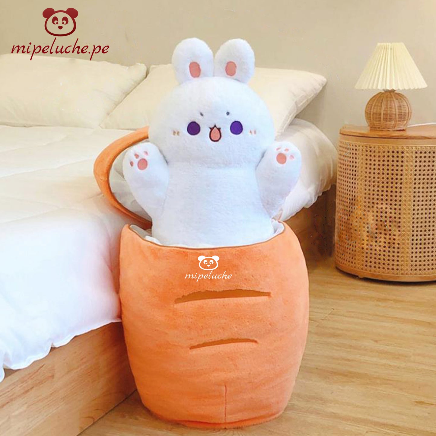 conejo disfraz zanahoria peluche felpa juguete coneja conejito lima peru perú barato envío a domicilio juguete tienda de regalos niños san valentin dia de la madre enamorados cumpleaños