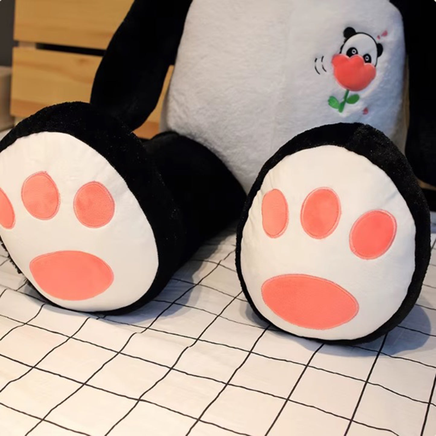 Oso Panda Peluche Gigante Grande de 160 Cm Canción Personal