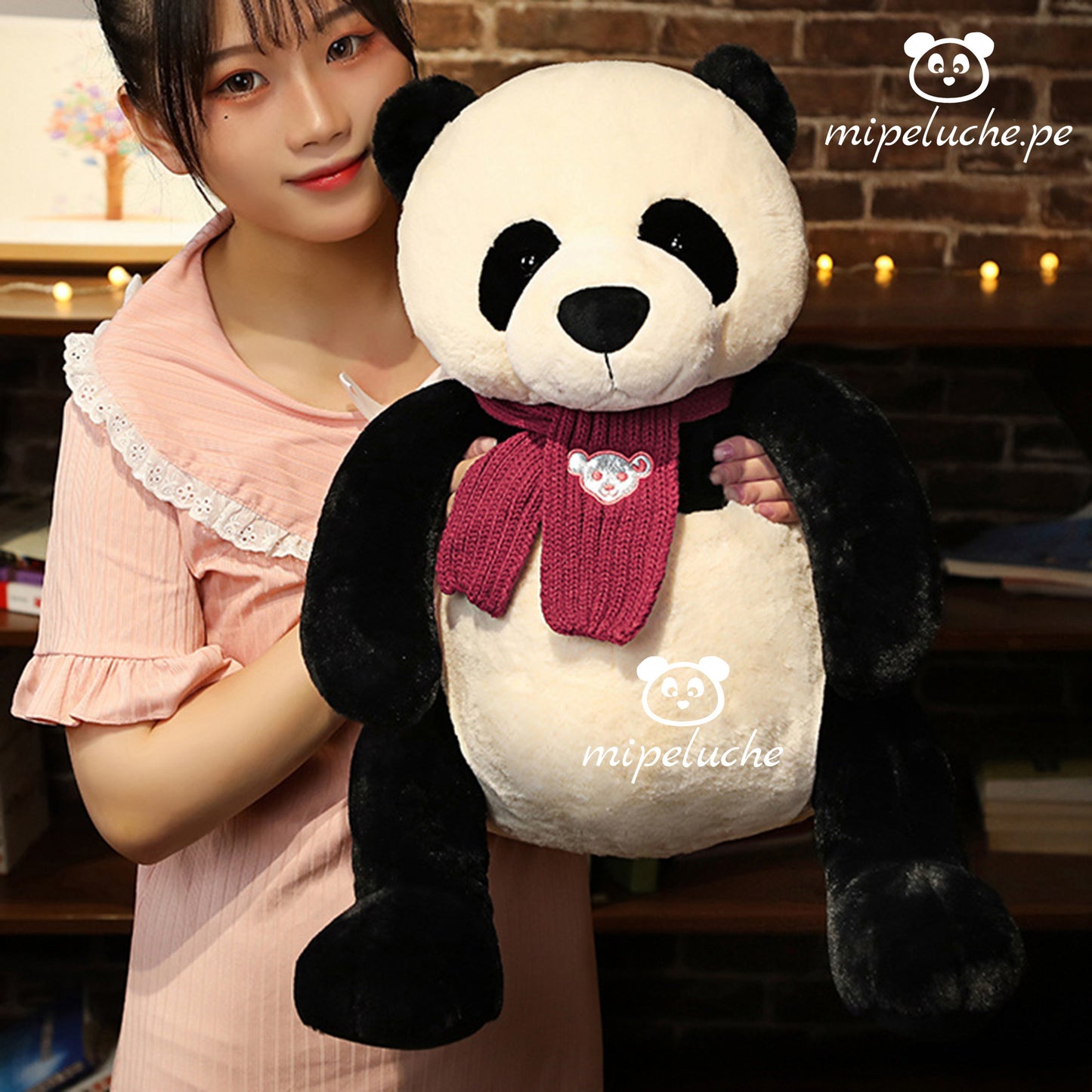 panda peluche peluches pandita felpa lima peru perú barato envio tienda de regalos tierno envio delivery oso osos enamorados san valentin dia de la madre regalo navidad cumpleaños