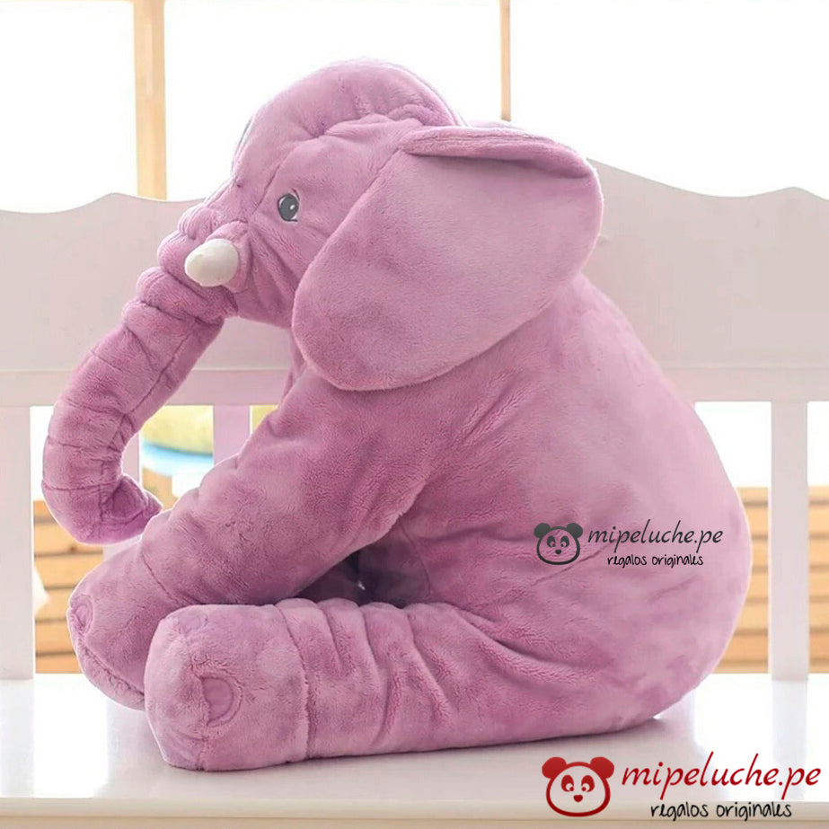 elefante peluche almohada dormir lima peru perú envio delivery tienda de regalos envios felpa cojin dia de la madre niños bebes baby shower san valentin enamorados cumpleaños