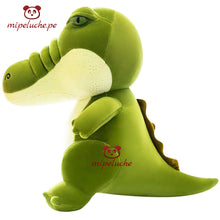 Cargar imagen en el visor de la galería, cocodrilo peluche felpa lima peru perú barato envio suave pelaje regalo original tienda de regalo delivery san valentin enamorados almohada cojin dia de la madre cumpleaños niños navidad