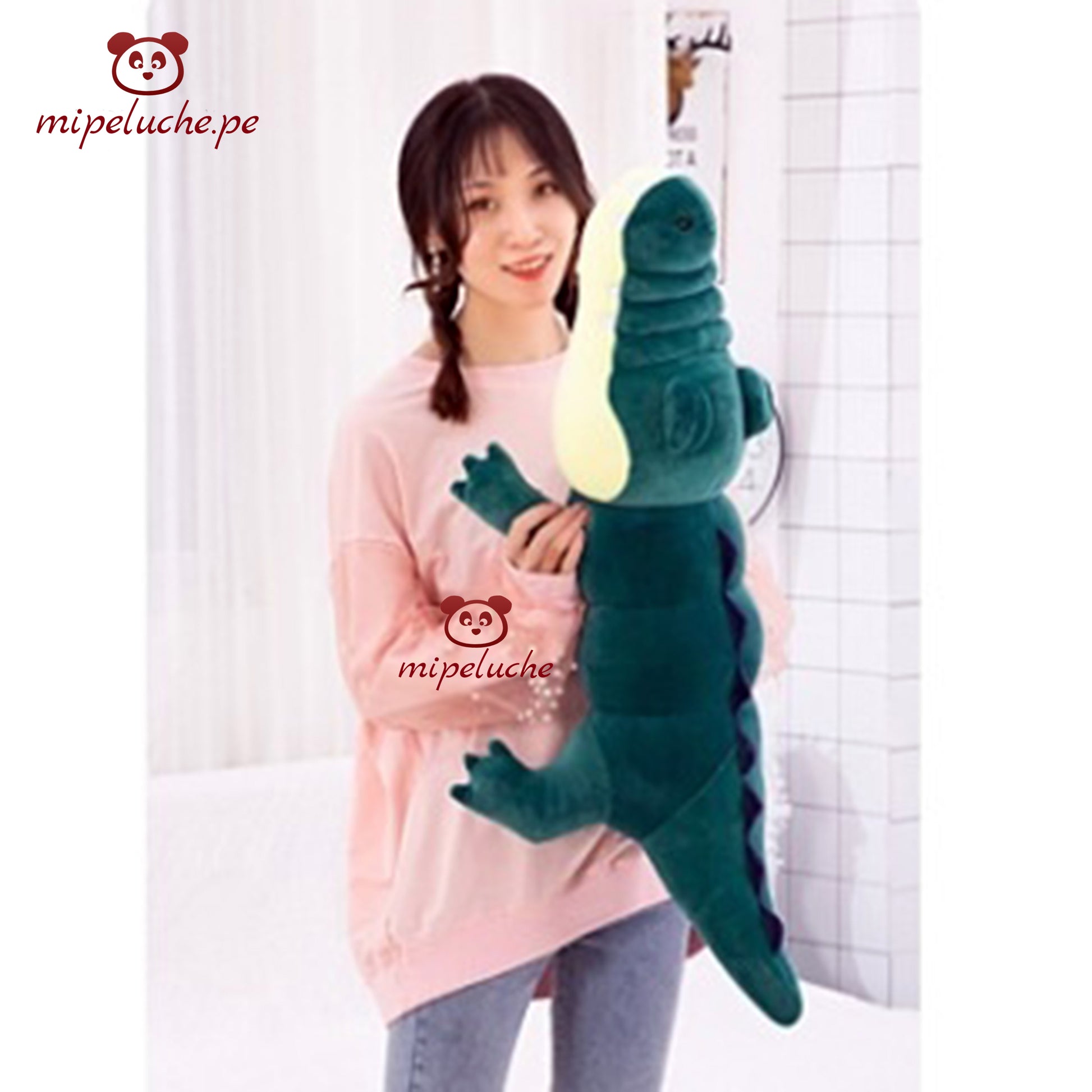 cocodrilo peluche felpa lima peru perú barato envio suave pelaje regalo original tienda de regalo delivery san valentin enamorados novios navidad ida de la madre