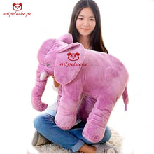 Cargar imagen en el visor de la galería, elefante peluche almohada dormir lima peru perú envio delivery tienda de regalos envios felpa cojin dia de la madre niños bebes baby shower san valentin enamorados cumpleaños