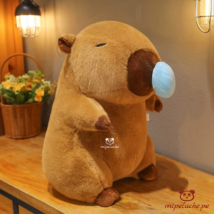 capibara gigante grande capybara ronsoco carpincho roedor peluche felpa regalo lima peru perú tienda de regalo envios delivery tigre leopardo lima peru perú barato envío a domicilio juguete tienda de regalos niños dia de la madre san valentin enamorados cumpleaños