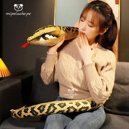 culebra cobra serpiente peluche felpa lima peru perú barato envio suave pelaje regalo original tienda de regalo delivery navidad regalo niños enamorados novios