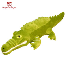 Cargar imagen en el visor de la galería, cocodrilo lagarto caiman grande gigante peluche felpa lima peru perú barato envio suave pelaje regalo original tienda de regalo delivery navidad regalo niños enamorados novios dia de la madre