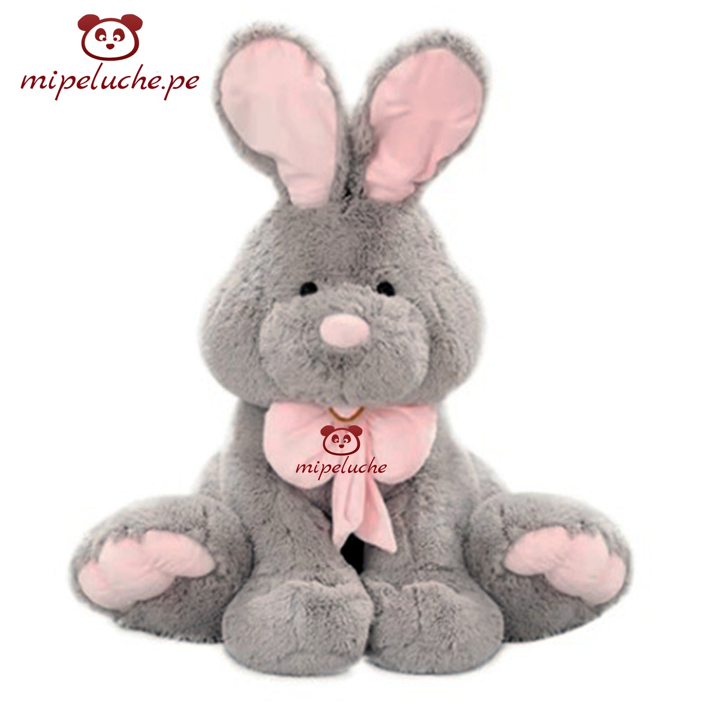 Peluche Conejo Sentado de 70 Cm Coneja Grande
