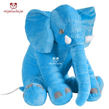 Cargar imagen en el visor de la galería, elefante peluche almohada dormir lima peru perú envio delivery tienda de regalos envios felpa cojin dia de la madre niños bebes baby shower san valentin enamorados cumpleaños