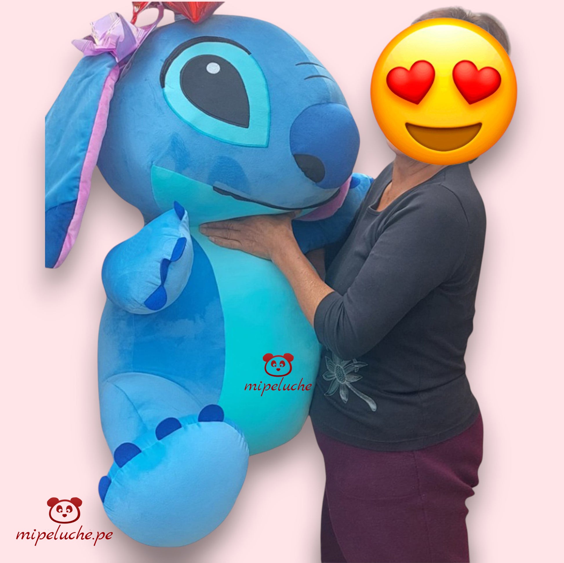 stich stitch lilo angela trapo gigante grande enorme disfrazado peluche lima peru perú delivery tienda de regalos niño envios oso felpa san valentin enamorados dia de la madre navidad cumpleaños novios