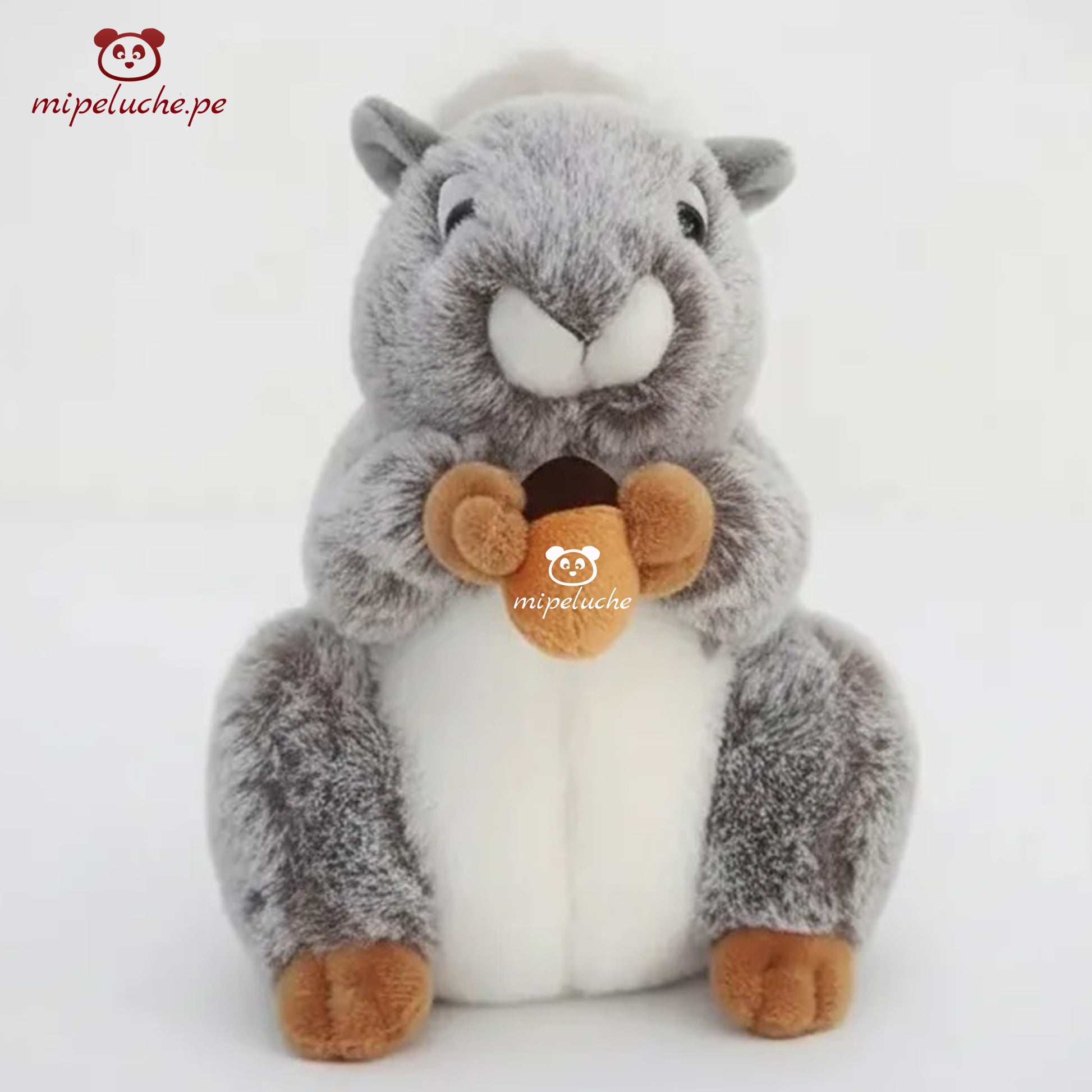 ardilla peluche felpa juguete con nuez lima peru perú barato envío a domicilio juguete tienda de regalos niños san valentin dia de la madre enamorados cumpleaños