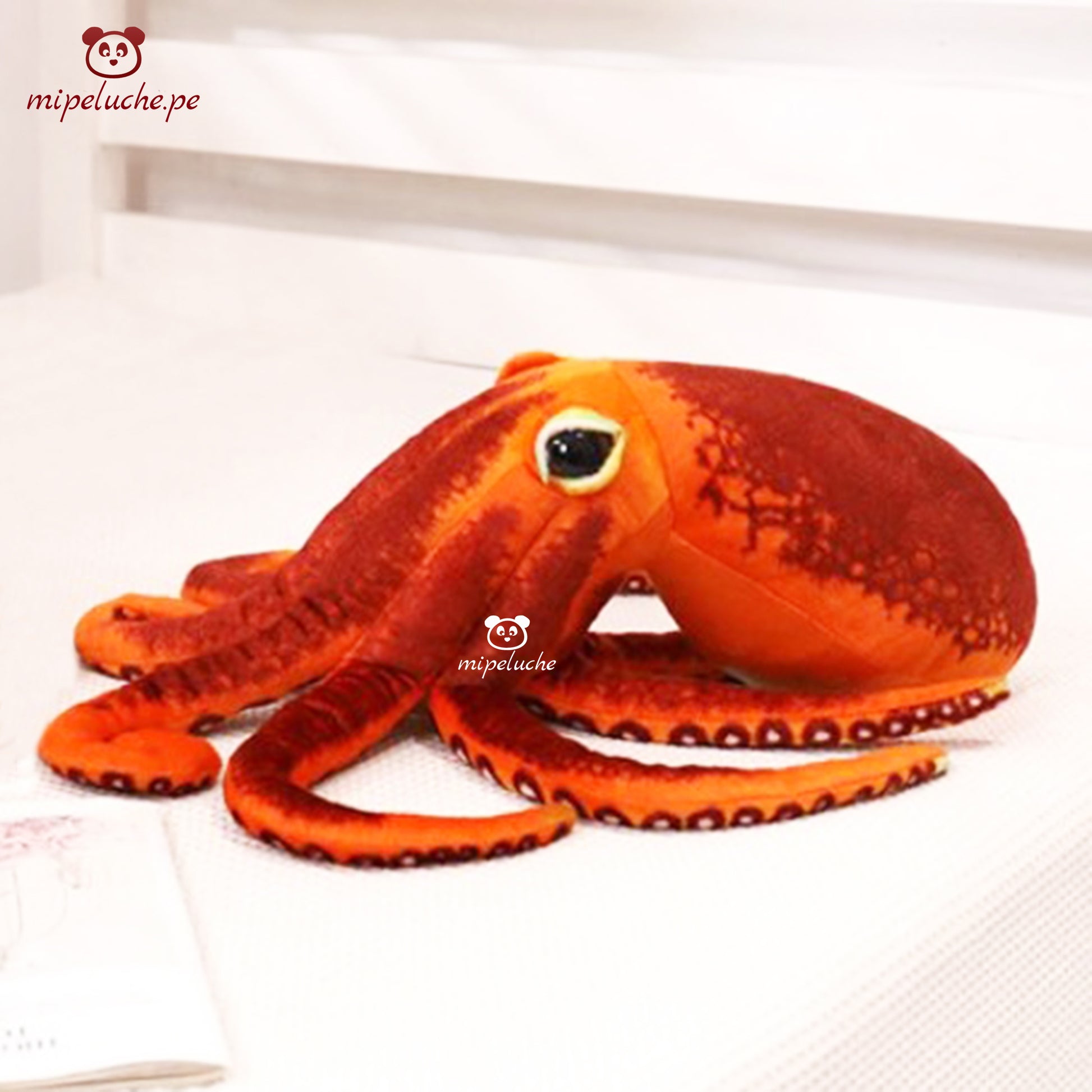 peluche pulpo octopus octopodo animal marino realista lima perú peru barato tienda de regalo original delivery niños niña antialergico san valentin enamorados dia de la madre navidad