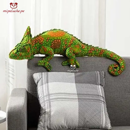 camaleón camaleon lagarto realista peluche felpa lima peru perú barato envio suave pelaje regalo original tienda de regalo delivery san valentin enamorados navidad dia de la madre juguete novios cumpleaños