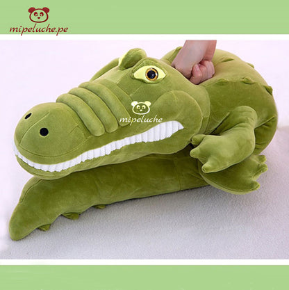 cocodrilo peluche felpa lima peru perú barato envio suave pelaje regalo original tienda de regalo delivery san valentin enamorados novios navidad ida de la madre