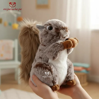 ardilla peluche felpa juguete con nuez lima peru perú barato envío a domicilio juguete tienda de regalos niños san valentin dia de la madre enamorados cumpleaños