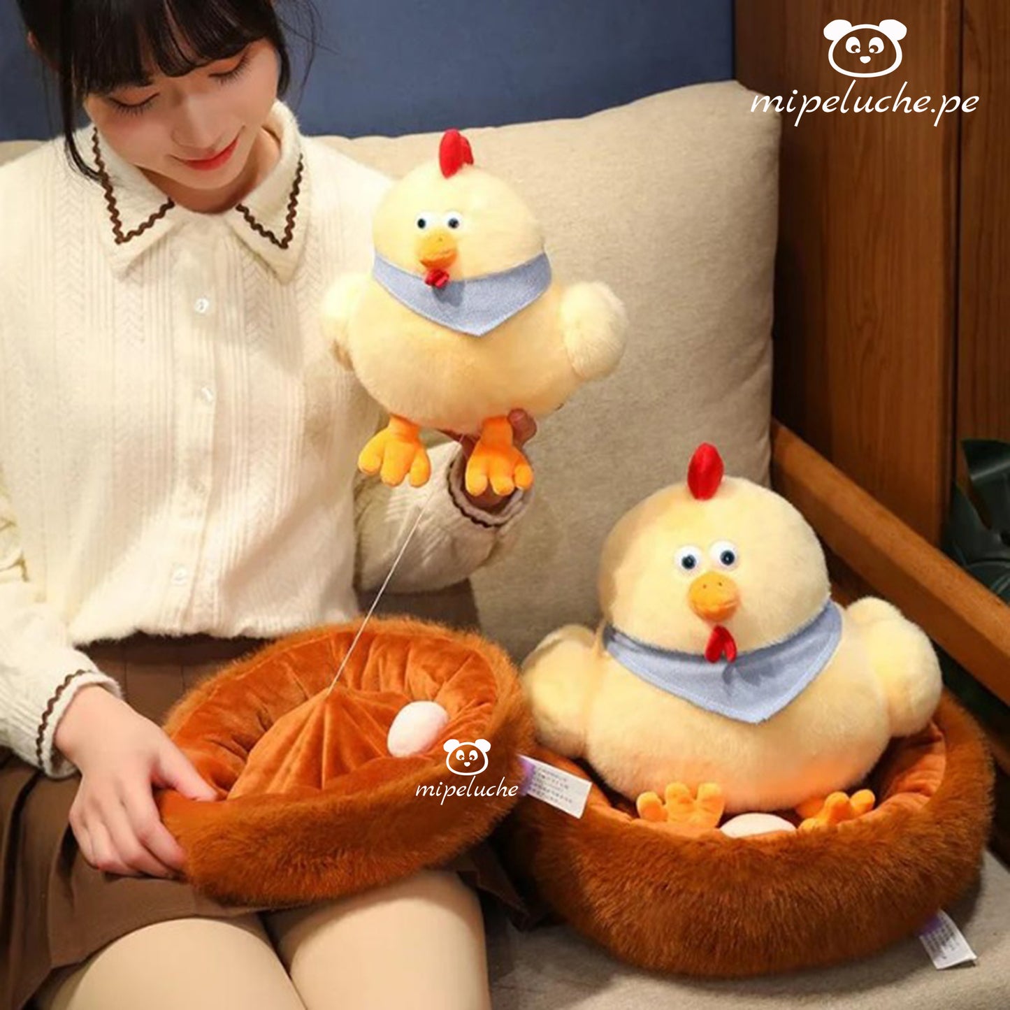pollo pollito gallina ave peluche felpa lima perú original peru barato regalo original tienda delivery enamorados san valentin dia de la madre dia del niño navidad cumpleaños