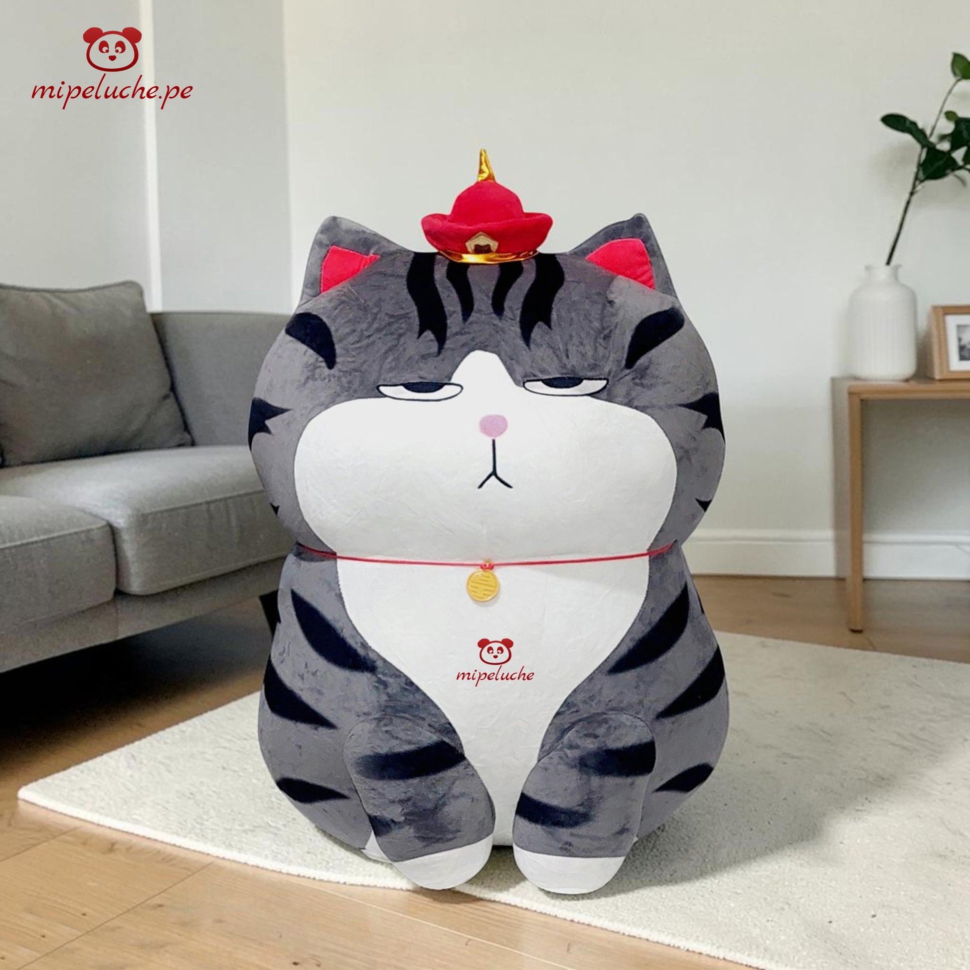 gata emperador grande gigante kawai chino gato gatito gatita peluche felpa tienda de regalo original lima peru perú envios delivery enamorados san valentin dia de la madre niños cumpleaños