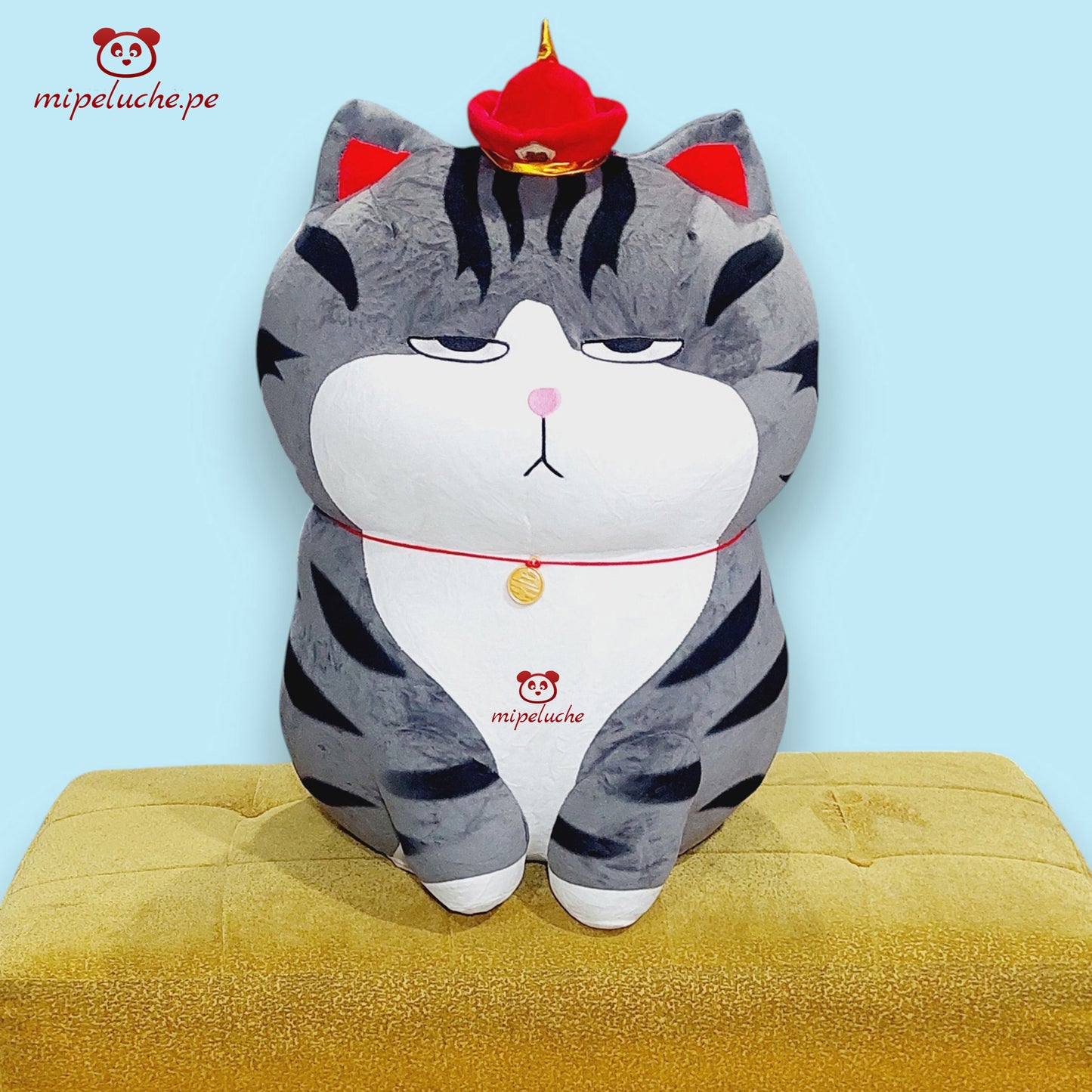 gata emperador grande gigante kawai chino gato gatito gatita peluche felpa tienda de regalo original lima peru perú envios delivery enamorados san valentin dia de la madre niños cumpleaños
