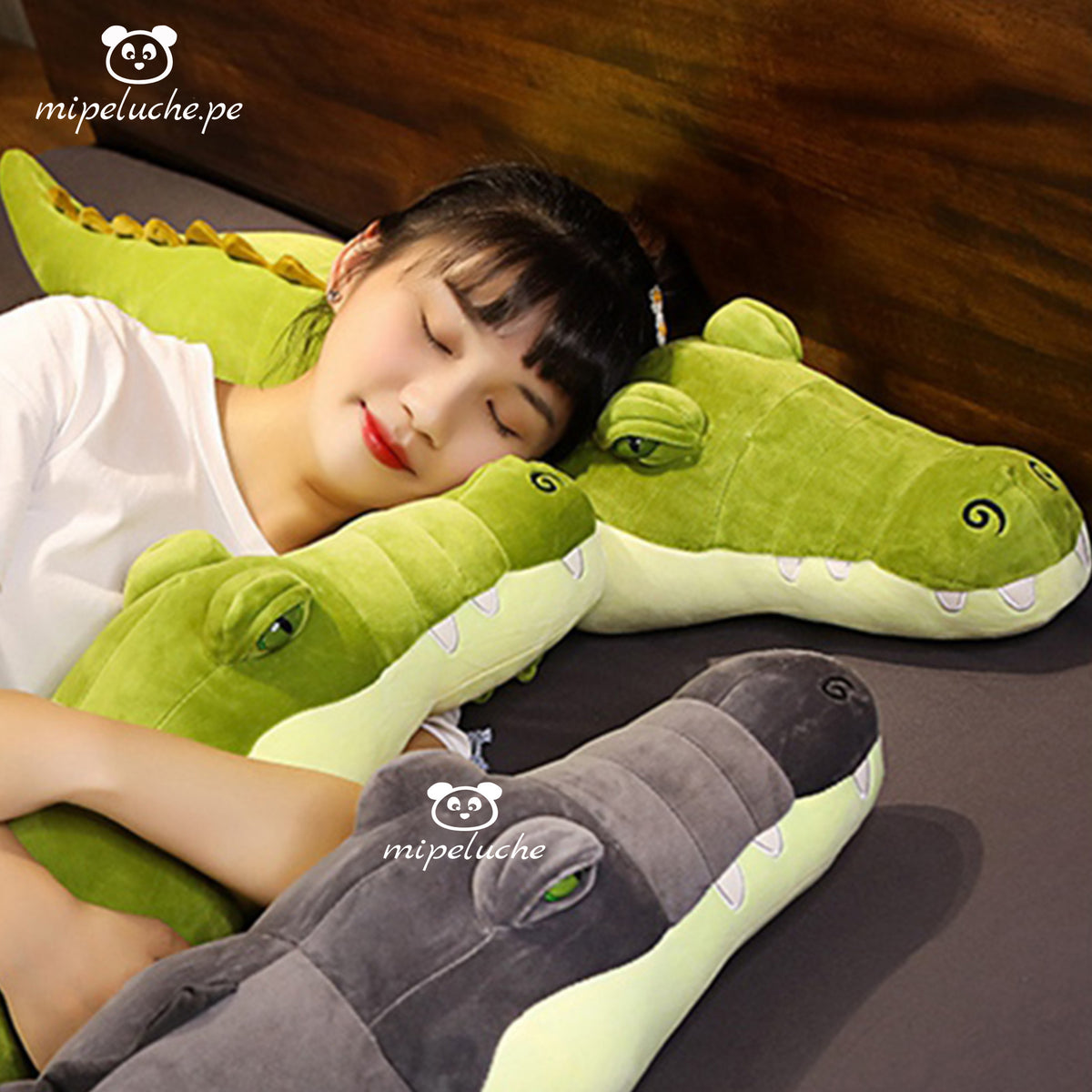 cocodrilo peluche felpa lima peru perú barato envio suave pelaje regalo original tienda de regalo delivery san valentin enamorados novios navidad ida de la madre