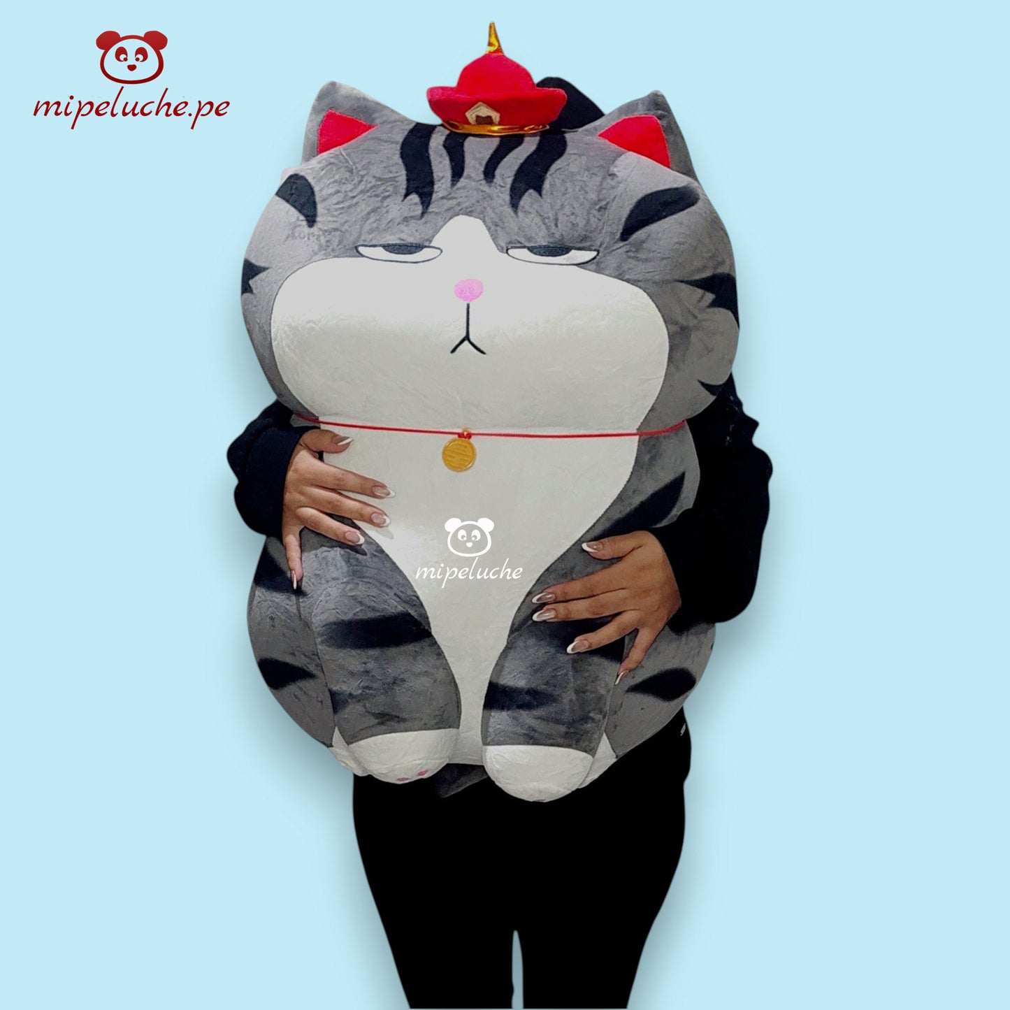 gata emperador grande gigante kawai chino gato gatito gatita peluche felpa tienda de regalo original lima peru perú envios delivery enamorados san valentin dia de la madre niños cumpleaños