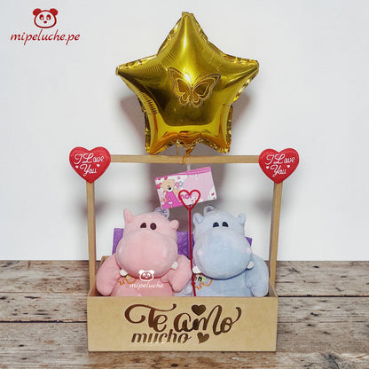 pareja de hipopotamo hipopotamos peluche envios lima peru perú delivery felpa tienda de regalos san valentin enamorados original novios cumpleaños pareja dia de la madre navidad