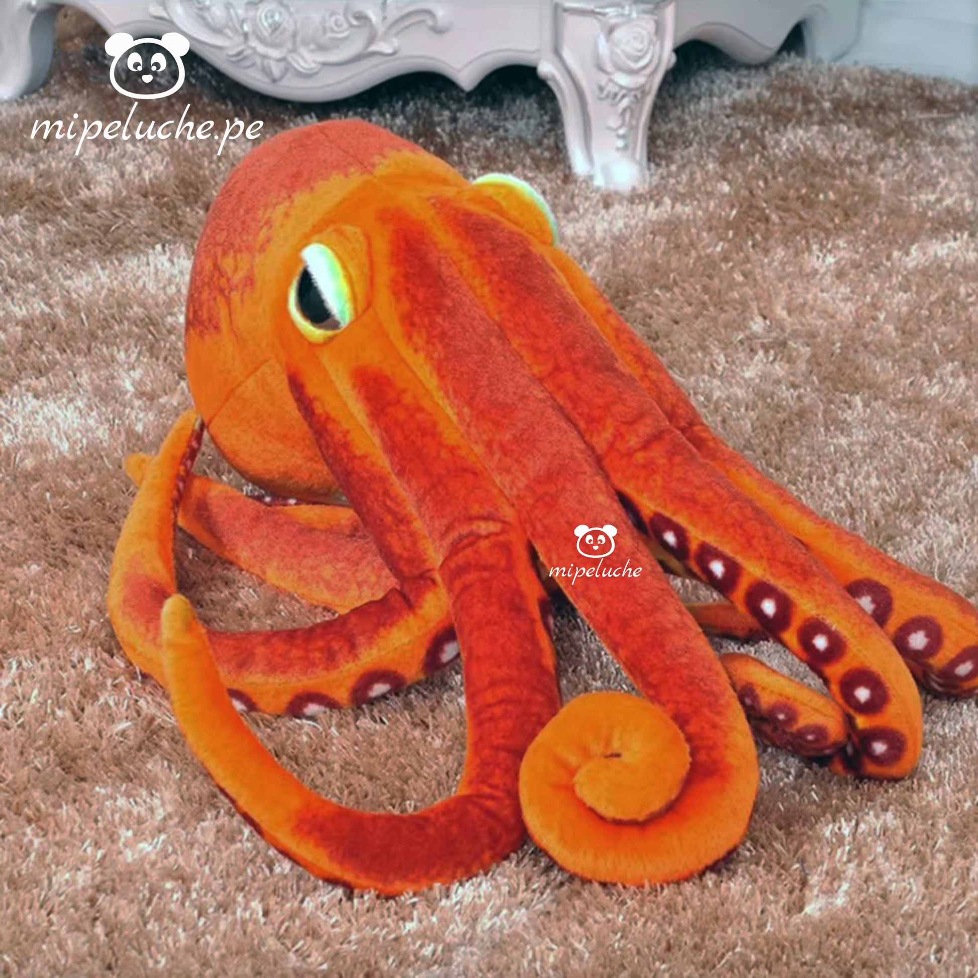 peluche pulpo octopus octopodo animal marino realista lima perú peru barato tienda de regalo original delivery niños niña antialergico san valentin enamorados dia de la madre navidad