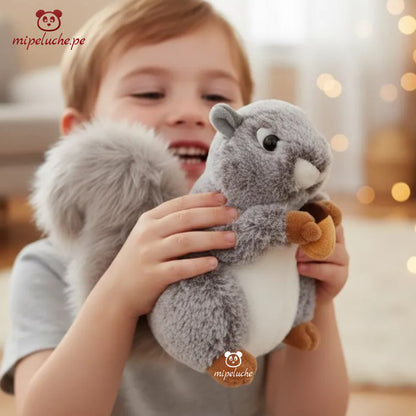 ardilla peluche felpa juguete con nuez lima peru perú barato envío a domicilio juguete tienda de regalos niños san valentin dia de la madre enamorados cumpleaños
