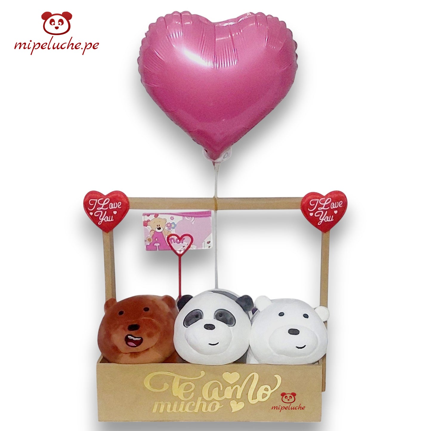 osos escandalosos oso pardo polar panda We Bare Bears escandaloso osito felpa peluche almohada dormir lima peru perú envio delivery tienda de regalo osos enamorados san valentin cumpleaños dia de la madre regalo original