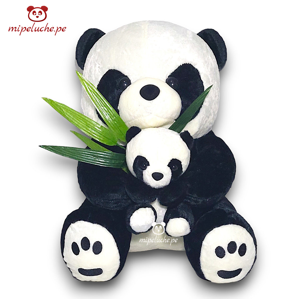 oso osito peluche panda con cria lima perú peru barato regalo original tierno tienda de regalos niños san valentin enamorados dia de la madre navidad cumpleaños