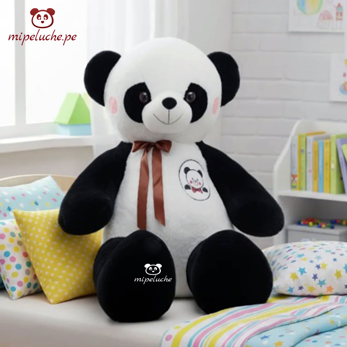 oso panda gigante grande osito peluche panda con cria lima perú peru barato regalo original tierno tienda de regalos niños san valentin enamorados osos dia de la madre cumpleaños navidad