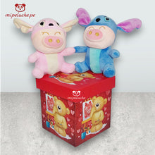 Cargar imagen en el visor de la galería, oso felpa stich stitch lilo angela chancho chanchito disfrazado peluche lima peru perú delivery tienda de regalos niño envios enamorados san valentin navidad cumpleaños