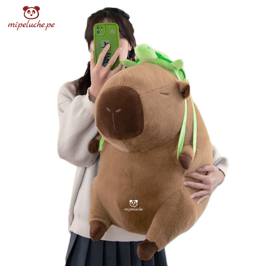capibara gigante grande capybara ronsoco carpincho roedor peluche felpa regalo lima peru perú tienda de regalo envios delivery tigre leopardo lima peru perú barato envío a domicilio juguete tienda de regalos niños dia de la madre san valentin enamorados cumpleaños