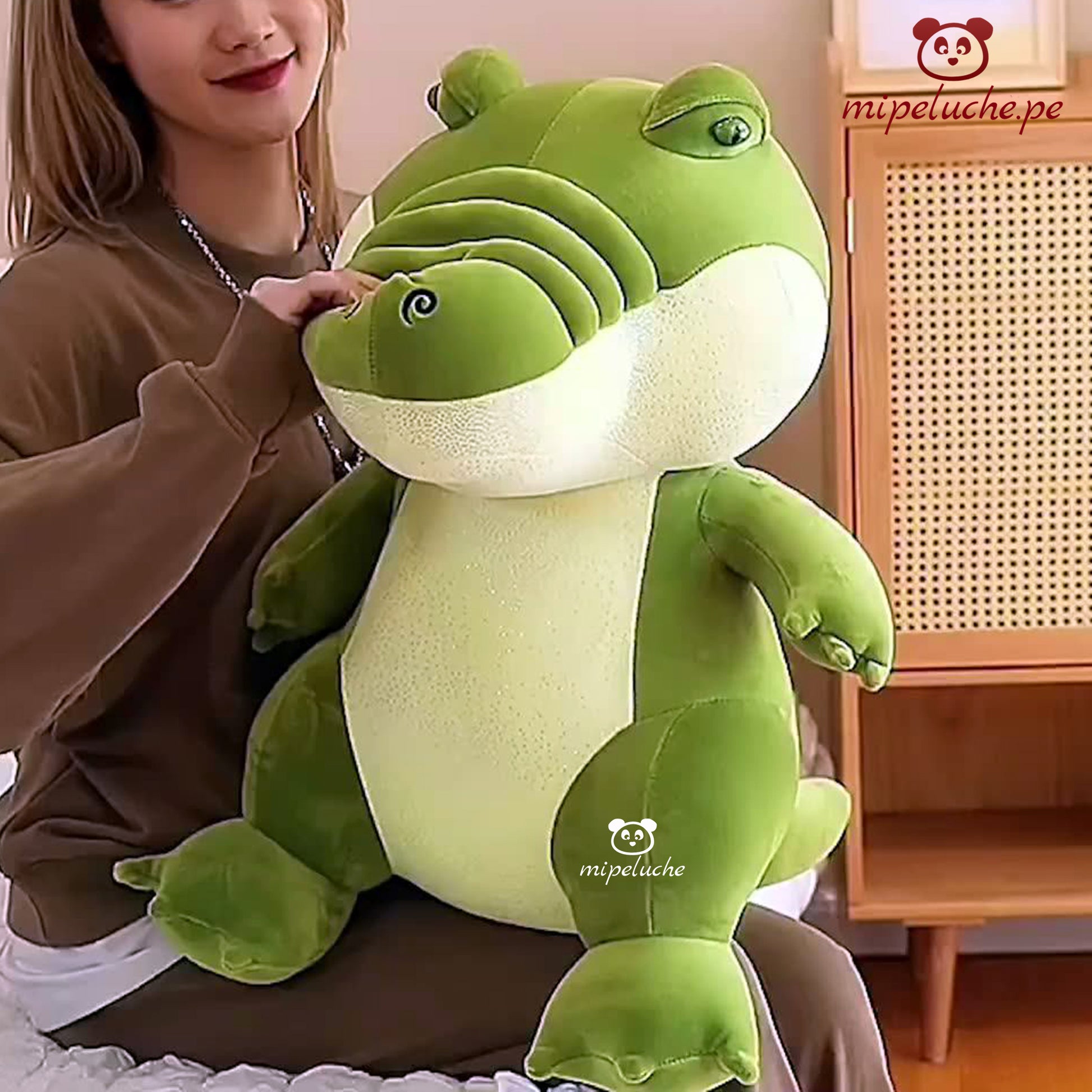 cocodrilo peluche felpa lima peru perú barato envio suave pelaje regalo original tienda de regalo delivery san valentin enamorados novios navidad ida de la madre