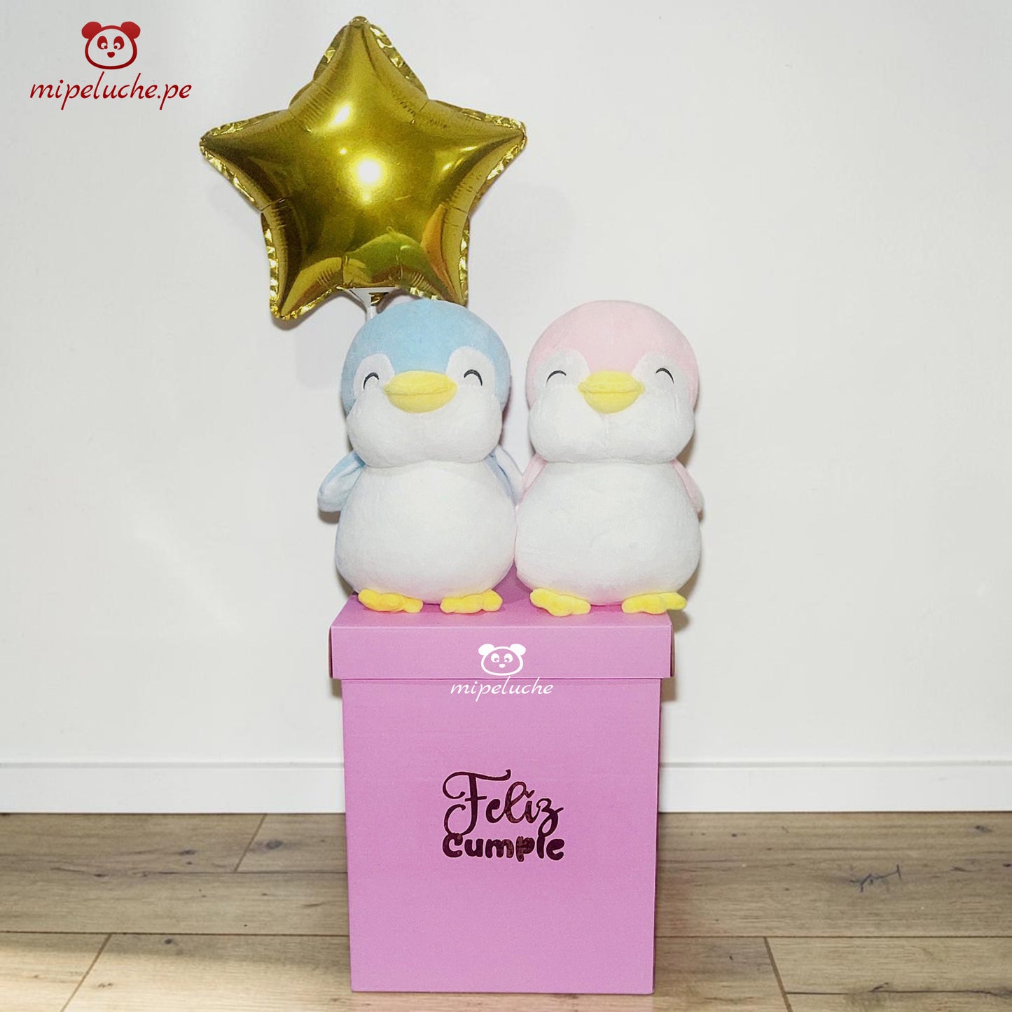 peluche pinguinos enamorados grande lima peru perú envio delivery tienda de regalo juguete niños san valentin dia de la madre enamorados felpa cumpleaños arreglo