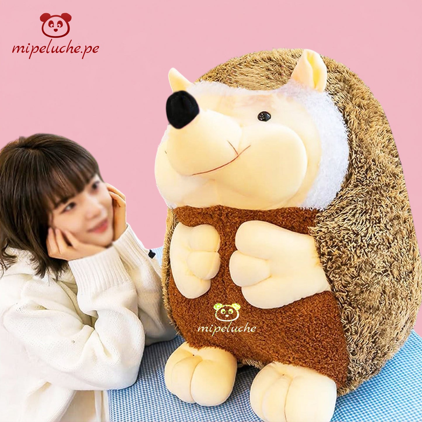 peluche grande gigante regalo erizo puerco espin tienda lima peru perú barato envio delivery tienda de regalos felpa enamorados san valentin dia de la madre cumpleaños bebes