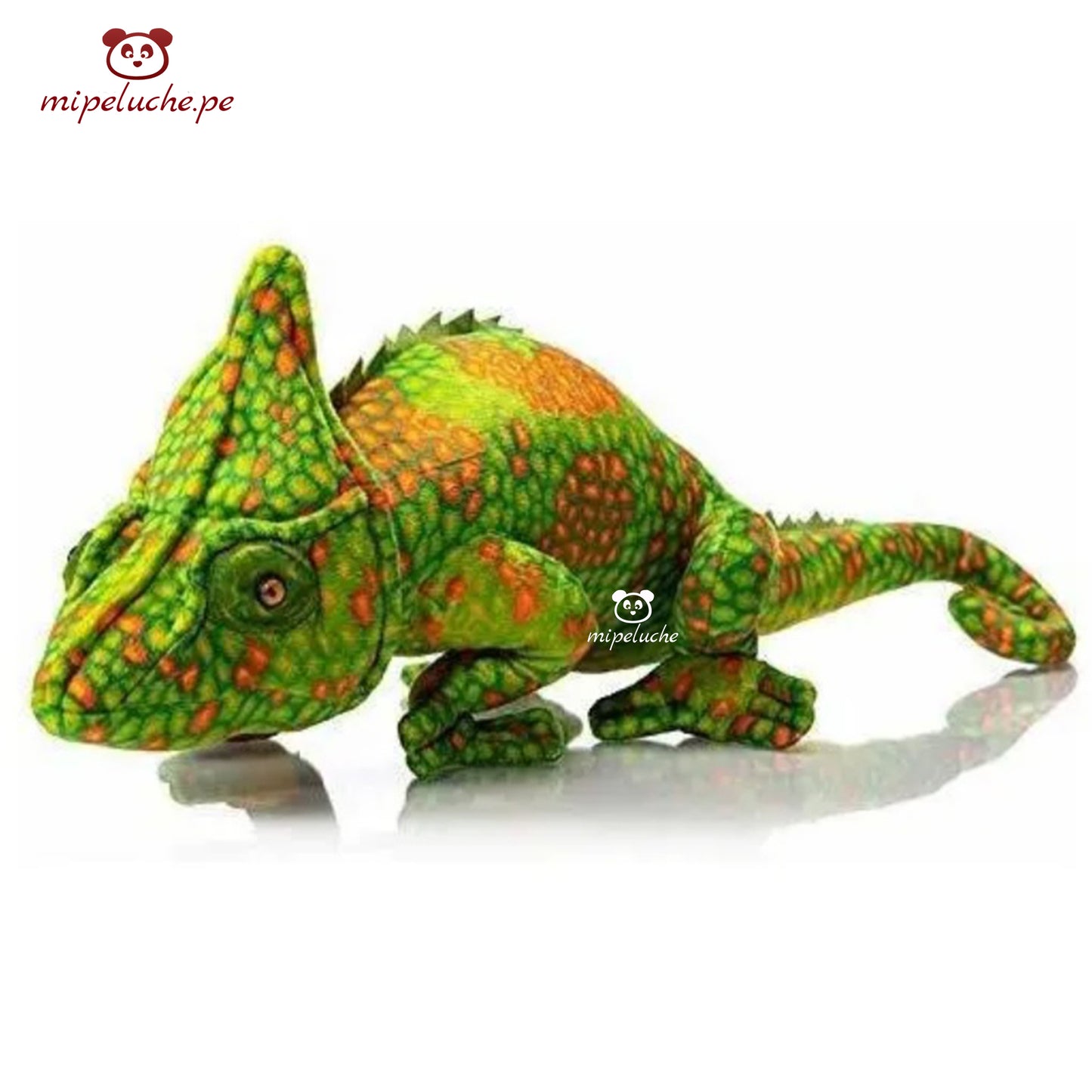 camaleón camaleon lagarto realista peluche felpa lima peru perú barato envio suave pelaje regalo original tienda de regalo delivery san valentin enamorados navidad dia de la madre juguete novios cumpleaños