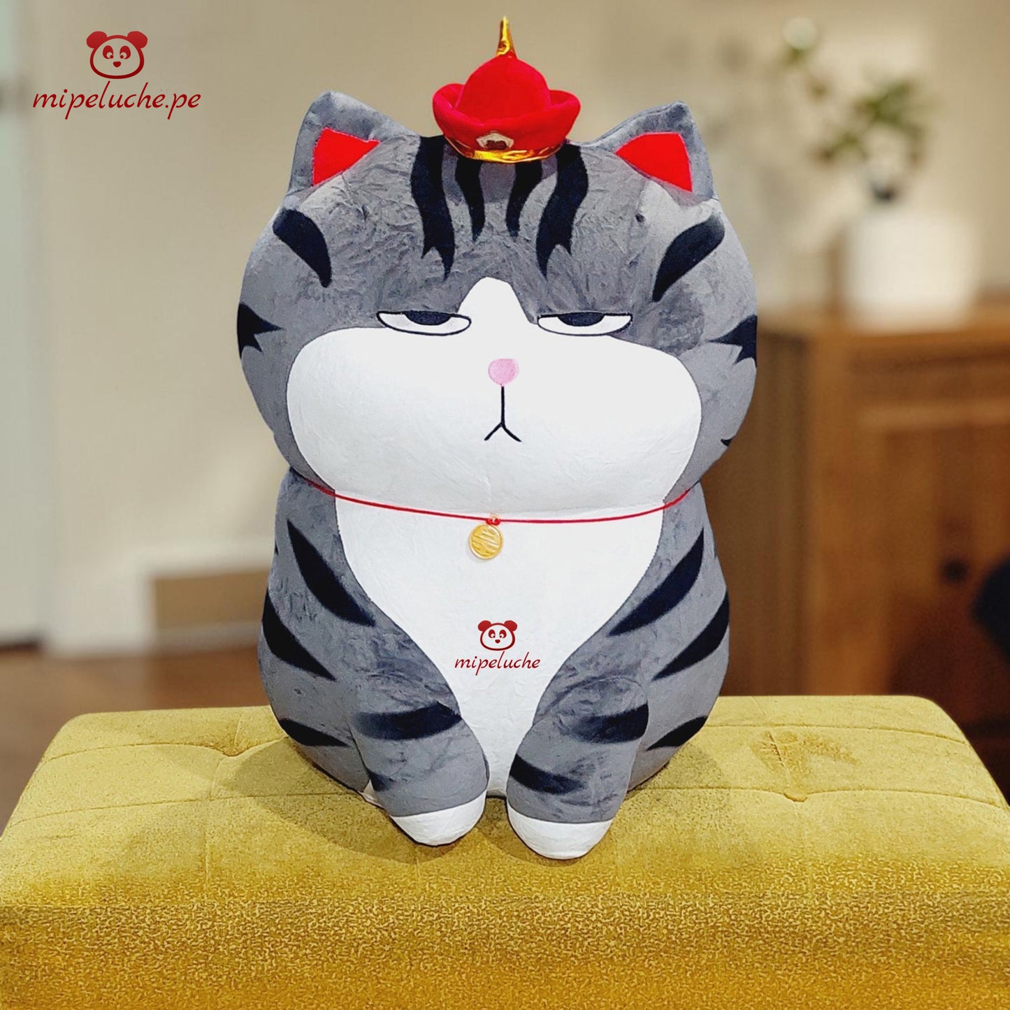 gata emperador grande gigante kawai chino gato gatito gatita peluche felpa tienda de regalo original lima peru perú envios delivery enamorados san valentin dia de la madre niños cumpleaños
